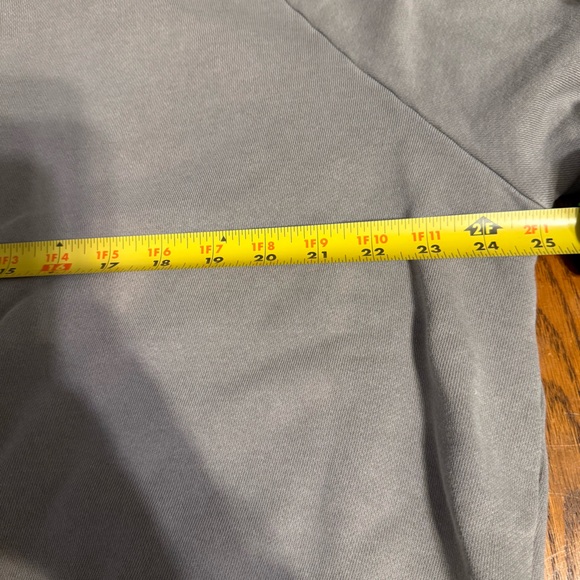 John Elliott Folsom Cropped Raglan Crew Sweater Sz 3 or L Distressed Boxy Fit - Picture 15 of 16